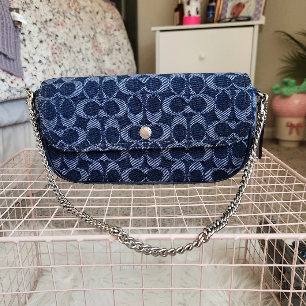 Coach Brook Flap Chain Bag - Picture 2 of 11